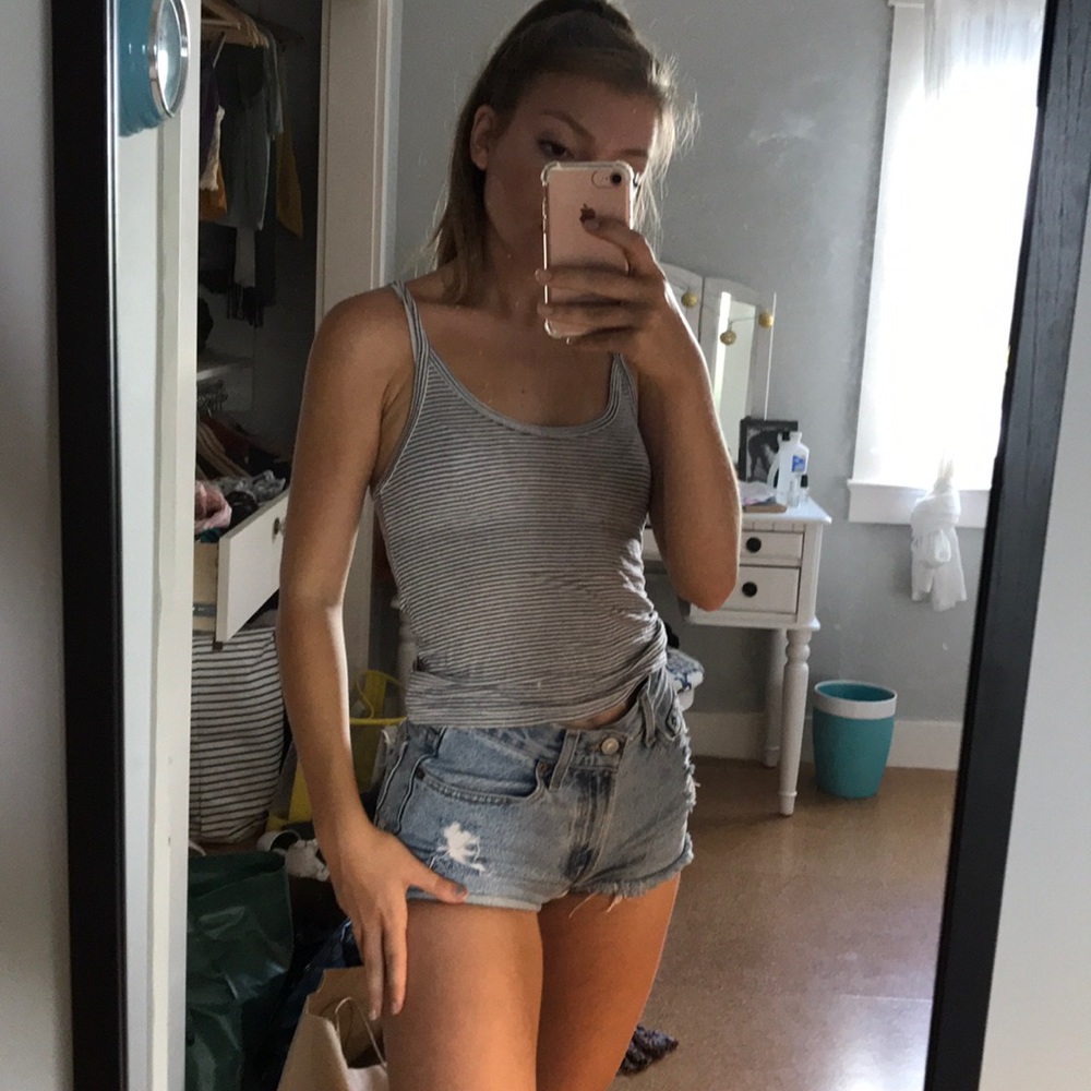 Striped Brandy Tank Top